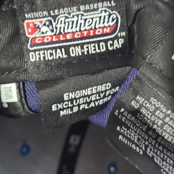 San Antonio Missions "Flying Chanclas" Blue/Red New Era Fitted 6 7/8 Hat/Cap New - Picture 7 of 10